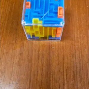 3D Maze Magic Cube Six-Sided Transparent Puzzle
